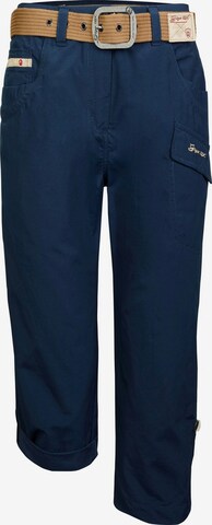 KILLTEC Regular Pants 'GS 35' in Blue: front