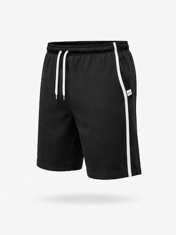 PANTONECLO Pajama short 'Pantoneclo Men’s Nightwear Shorts' in Black: front