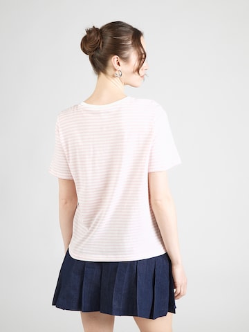 ONLY Μπλουζάκι 'ONLHAPPY' σε ροζ