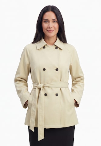 Veste mi-saison usha BLACK LABEL en beige : devant