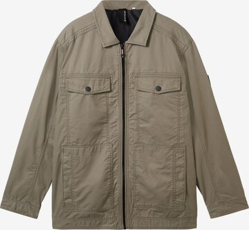 TOM TAILOR Men + Between-Season Jacket in Green: front