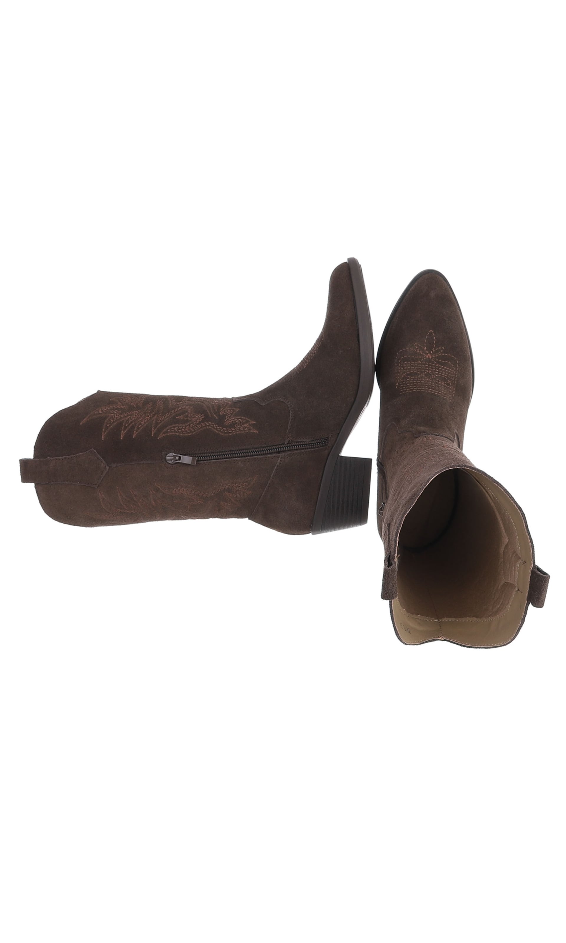 Ital-Design Cowboystiefel in Braun