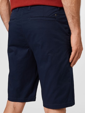 !Solid Normální Chino kalhoty 'Bishop' – modrá