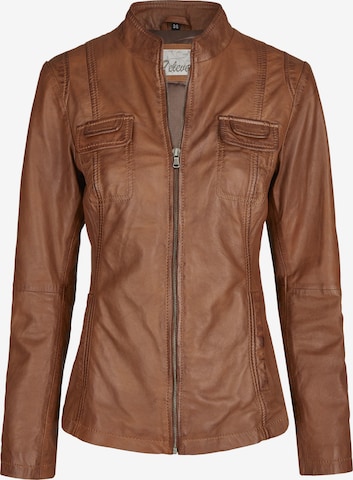 7ELEVEN Between-Season Jacket 'Felida' in Brown: front