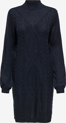 JDY Knitted dress in Blue: front
