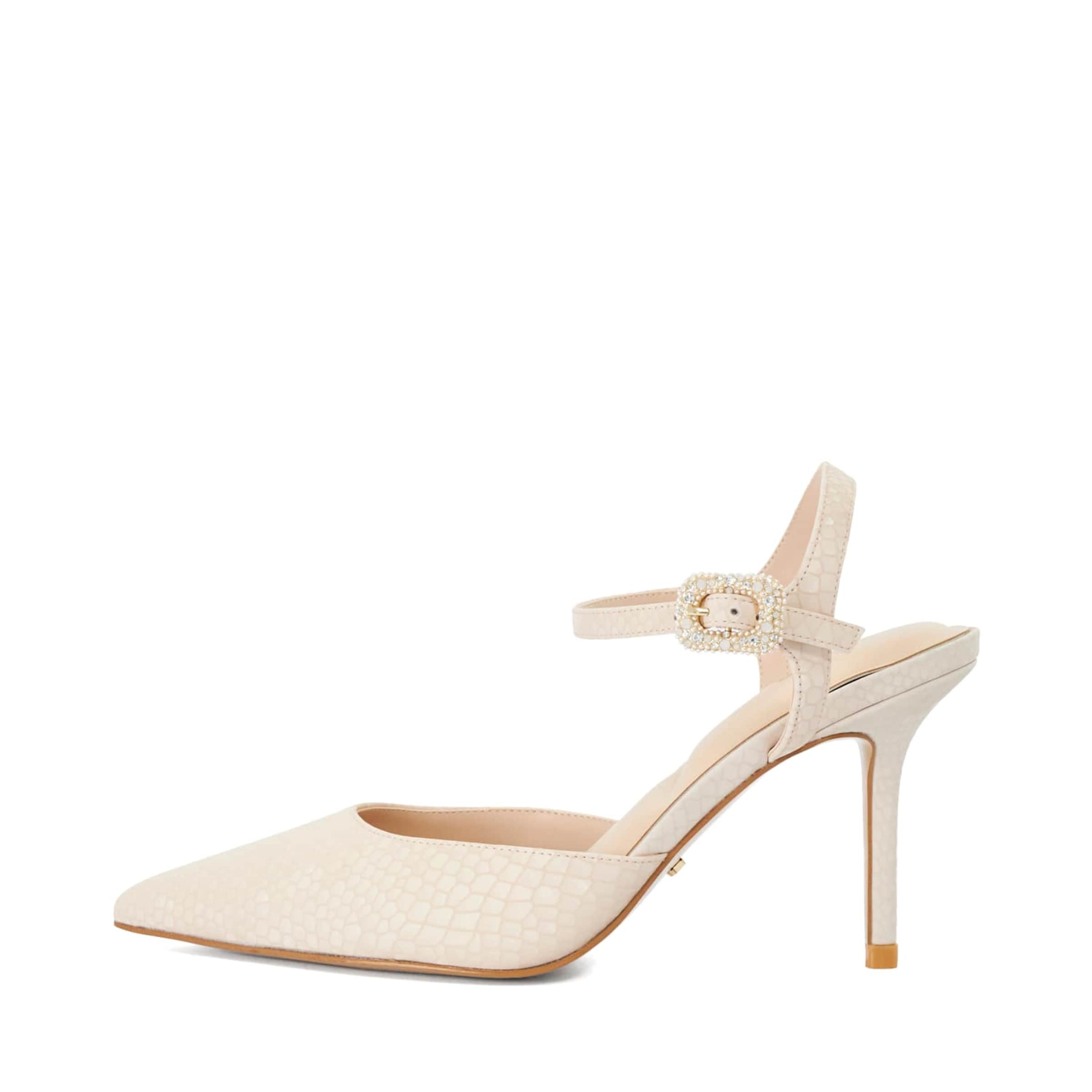 Escarpins à bride arrière 'Channel' Dune LONDON en rose