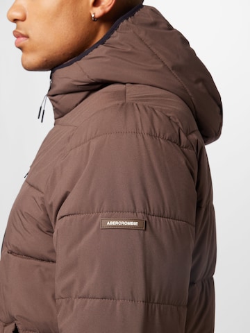 Abercrombie & Fitch Winter Jacket in Brown