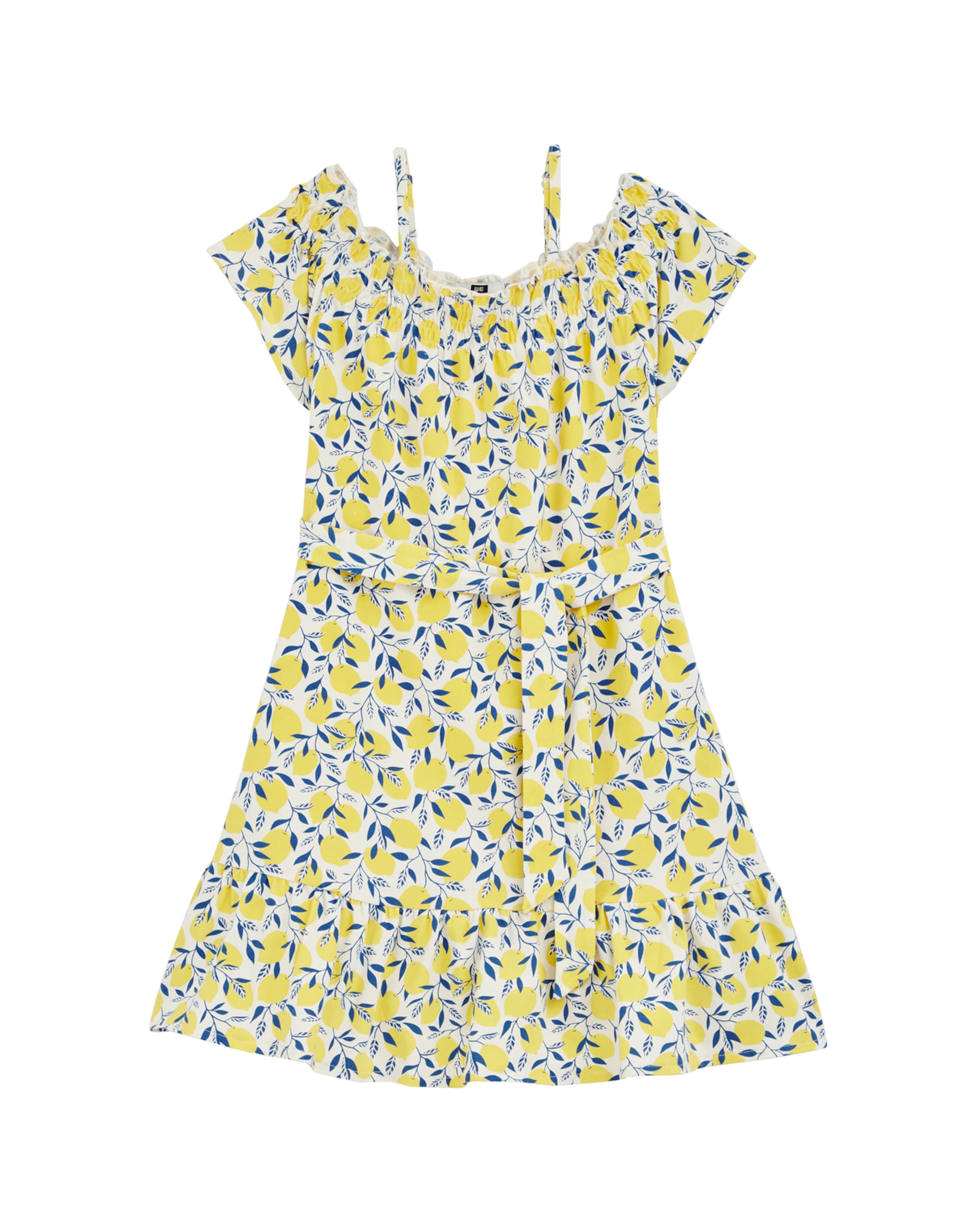 dzeltens WE Fashion Kleita: no priekšpuses