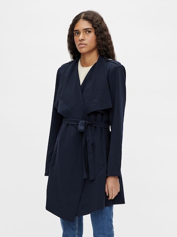 Manteau mi-saison 'Annlee' OBJECT en bleu : devant