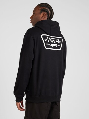 VANS - Sudadera en negro: frente