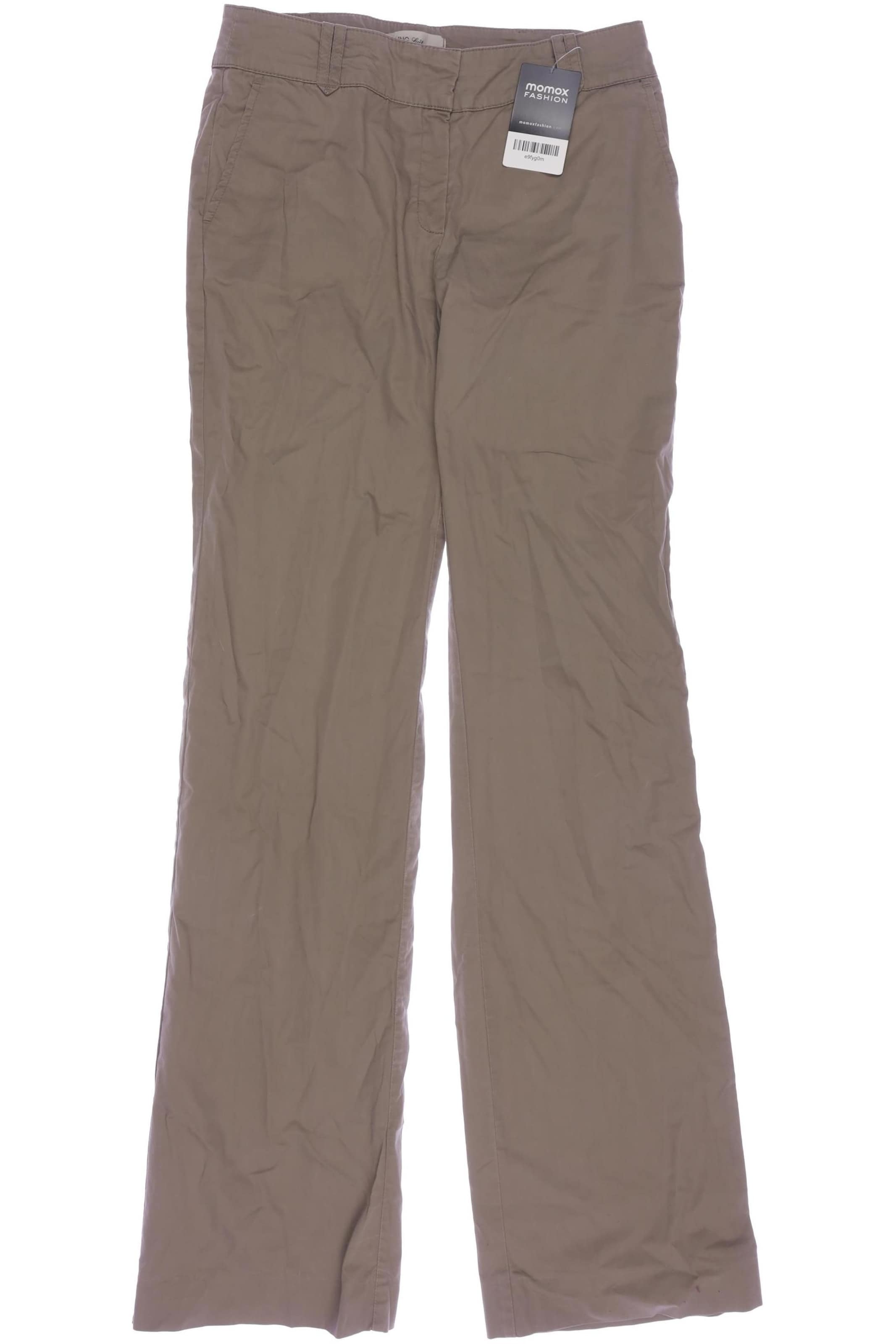 MANGO Pants in S in Brown: front