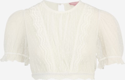 Krüger Madl Blouse folklorique en blanc cassé, Vue avec produit