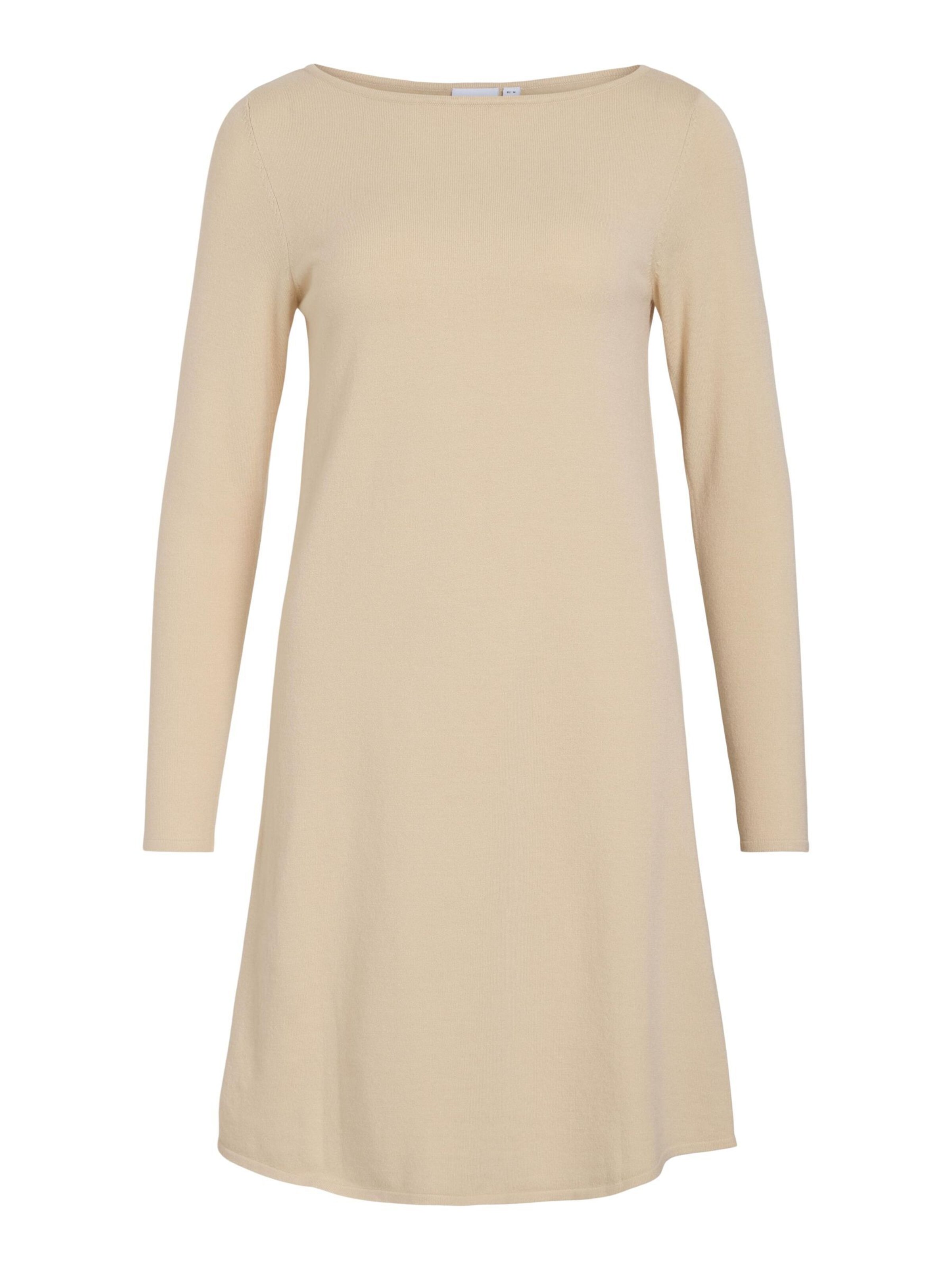 VILA Vestido de punto en capuchino, Vista del producto