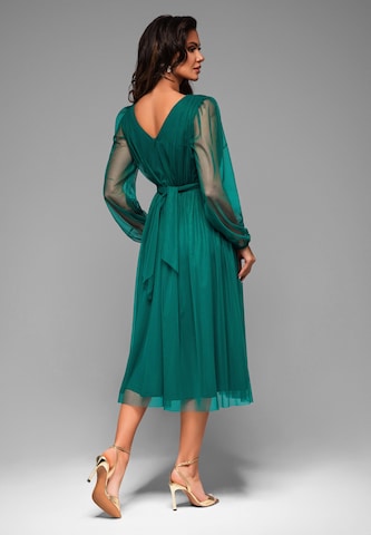 Ombre Abendkleid in Grün