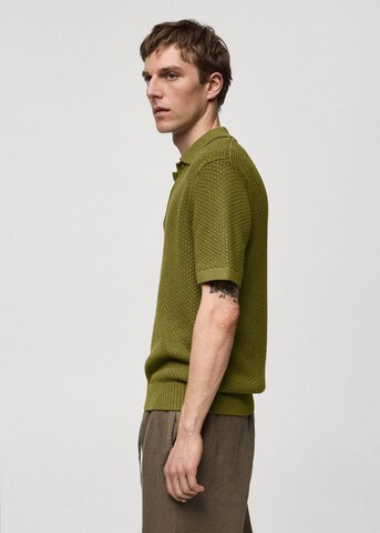 MANGO MAN Shirt in Green