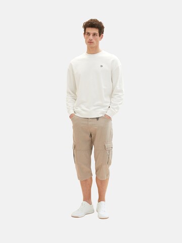 regular Pantaloni cargo di TOM TAILOR in beige