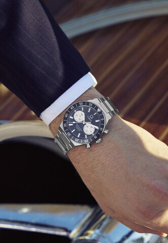 Montre à affichage analogique TIMEX en bleu : devant