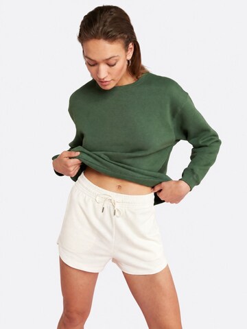 Sweat-shirt Ethiquet en vert