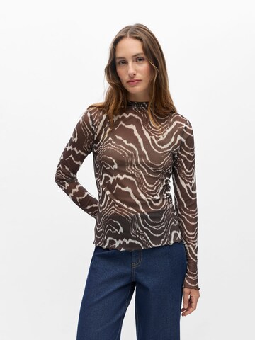 OBJECT Shirts 'Nela' i brun: forside
