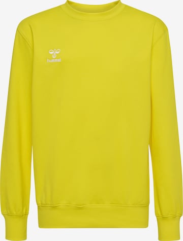 Hummel Sportief sweatshirt 'GO 2.0' in Geel: voorkant