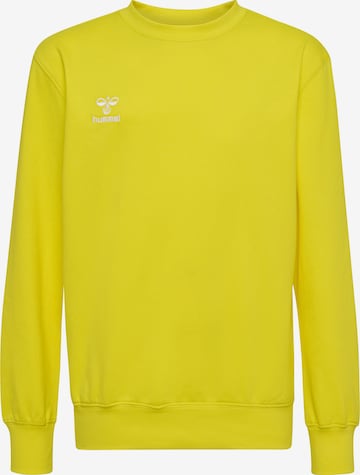 Hummel Athletic Sweatshirt 'GO 2.0' in Yellow: front