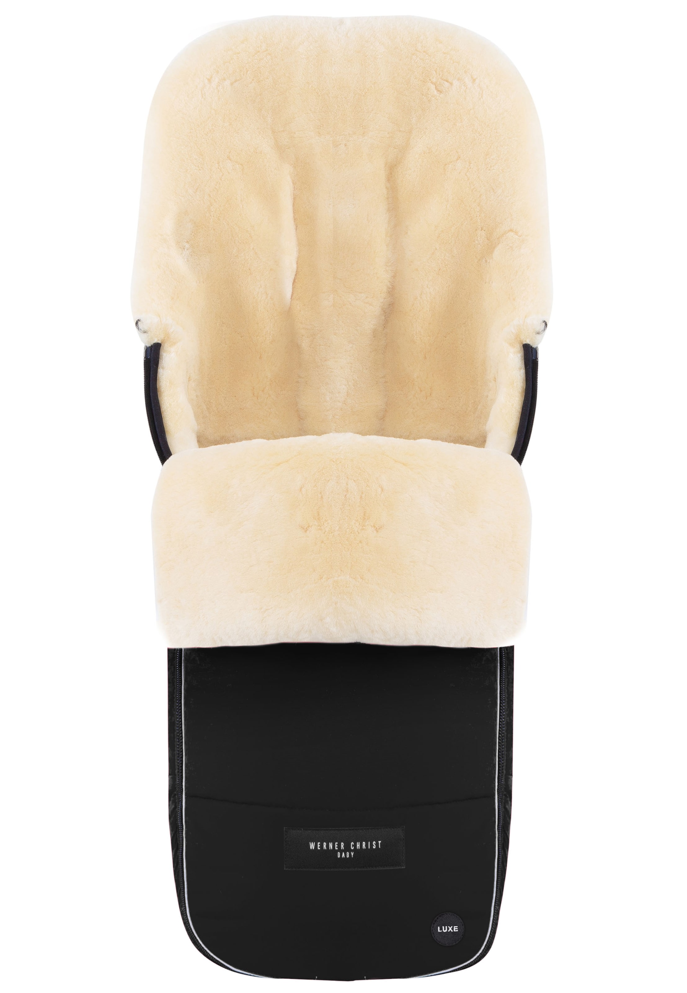 Werner Christ Baby Fußsack 'FLIMS LUXE' in Mischfarben: Vorderseite