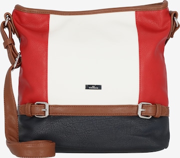 TOM TAILOR Crossbody Bag 'Juna' in Mixed colors: front