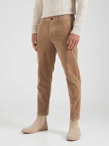 GABBA - Tapered Pantalón 'Monza Nolo' en beige: frente