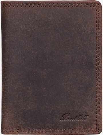 Benthill Wallet in Brown: front