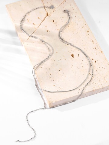 Hey Happiness Kette 'Flow' in Silber