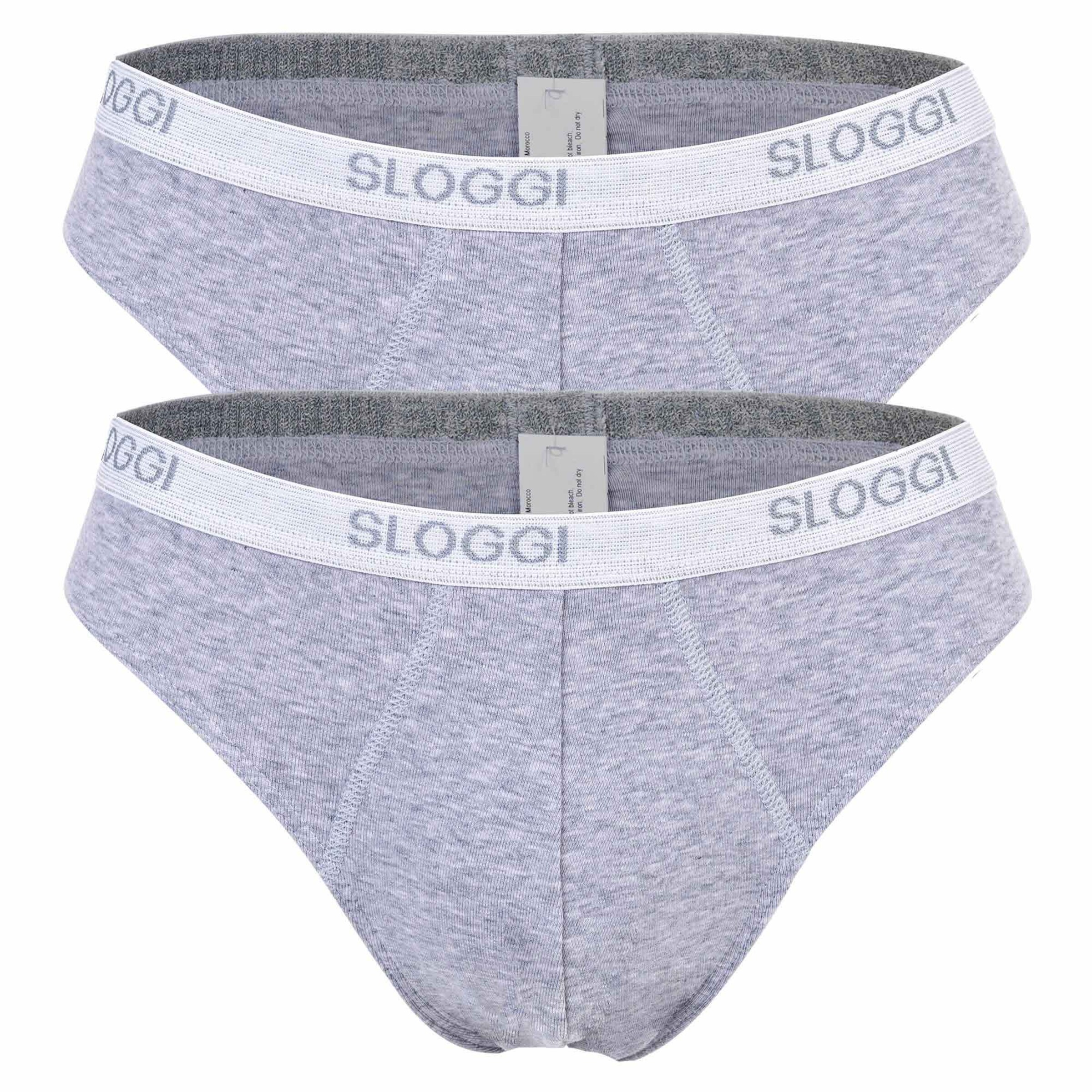 SLOGGI Slip in Grau: Vorderseite