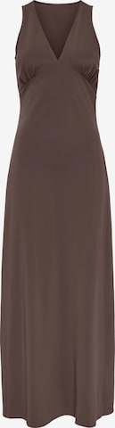 Robe de soirée 'JDYAYA' JDY en marron : devant