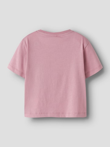 NAME IT Shirt 'NMFVOTEA' in Purple