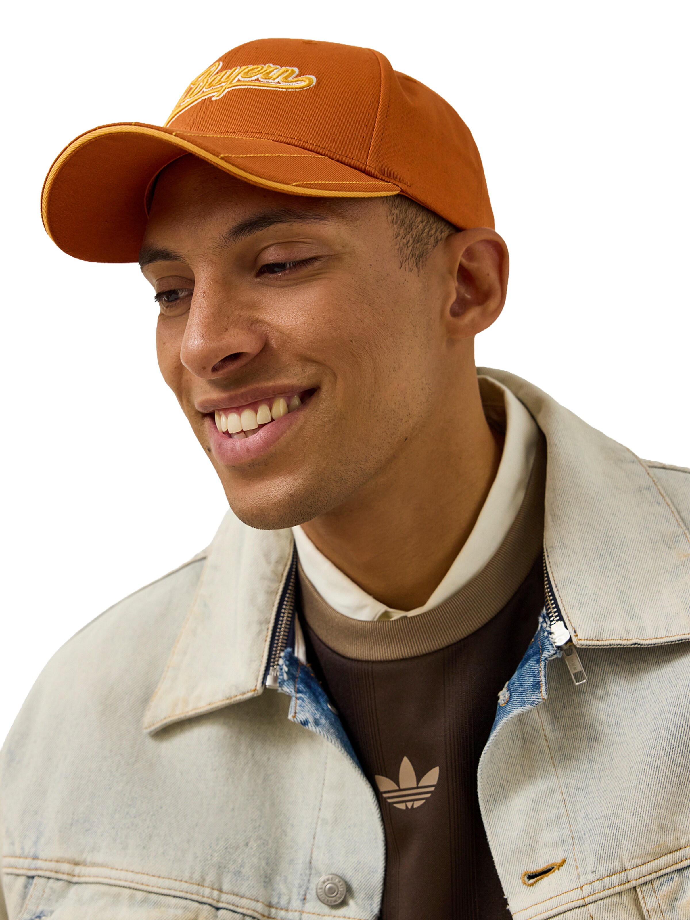 FC BAYERN MÜNCHEN Cap 'Spring' in Orange: front