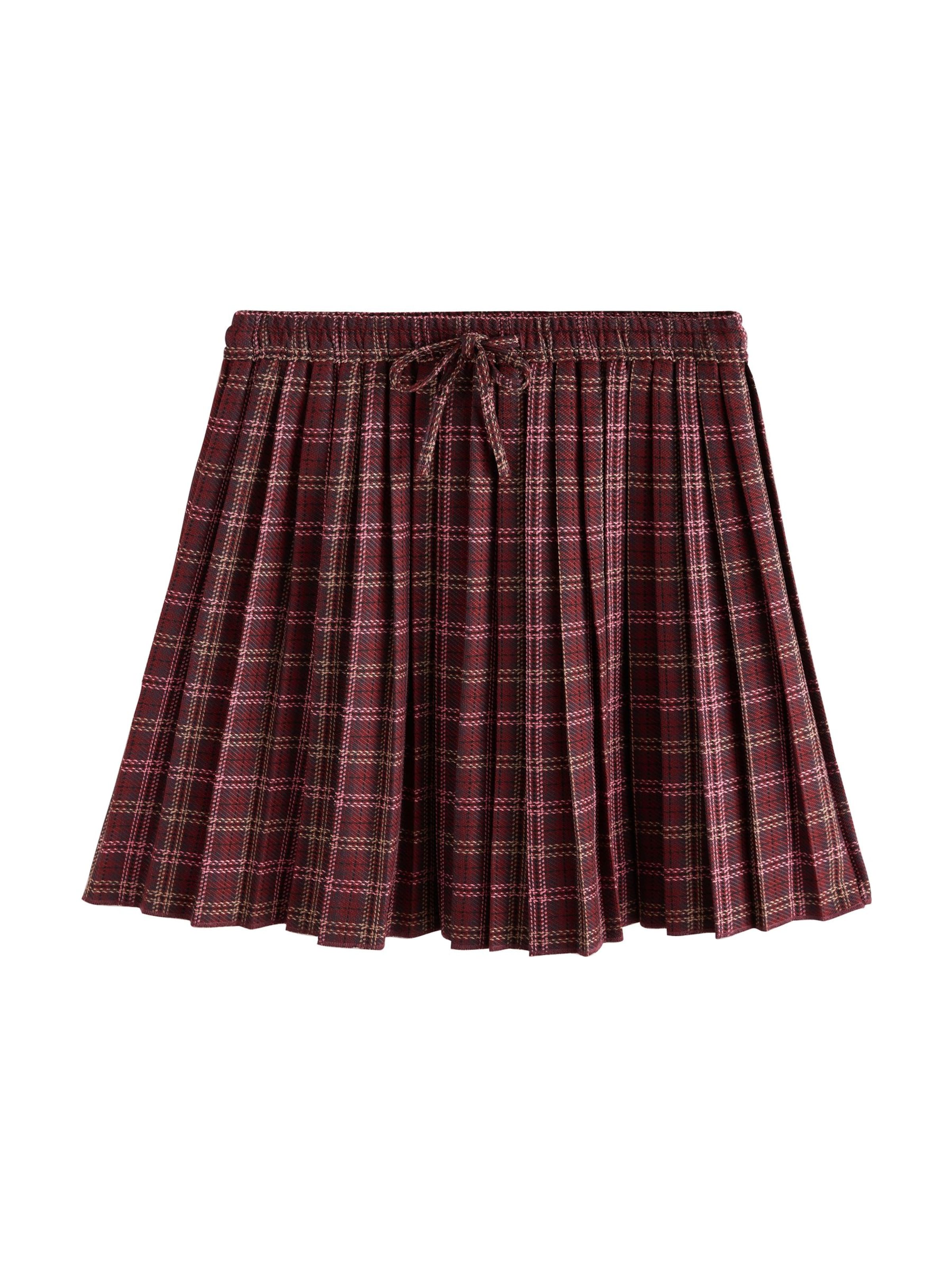 Sijonas iš Next, spalva – tamsiai raudona / juoda / balta, Prekių apžvalga