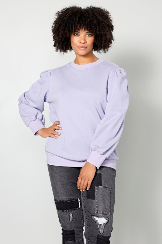 Sara Lindholm Sweatshirt in Lilac