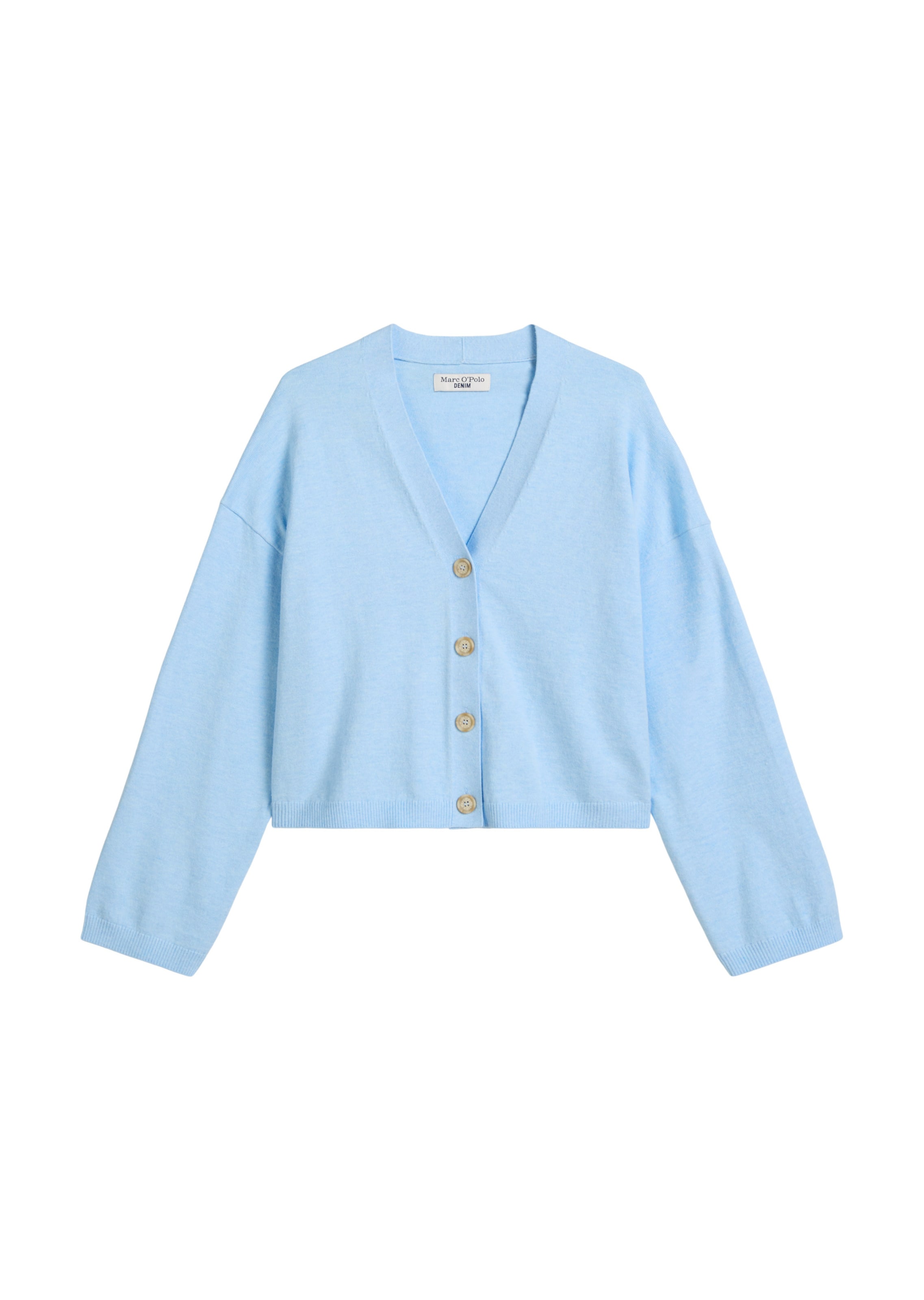 Marc O'Polo DENIM Strickjacke in Blau: Vorderseite