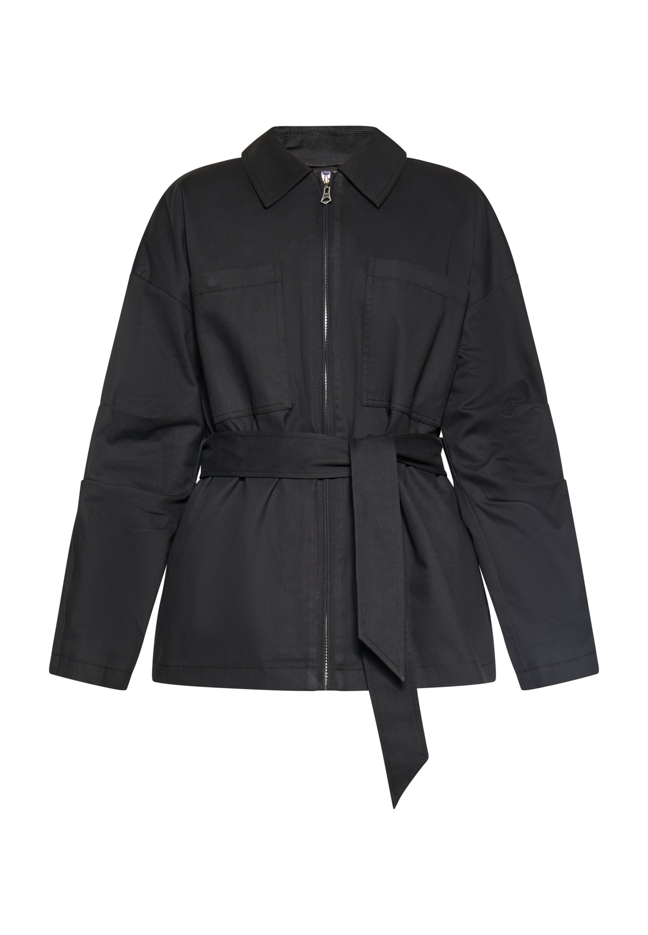 DreiMaster Vintage Демисезонная куртка в Черный: спереди