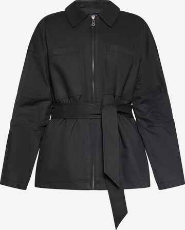 DreiMaster Vintage Between-Season Jacket in Black: front