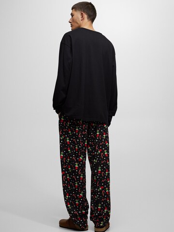 Pull&Bear Pyjama in Schwarz