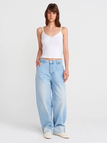Dilvin Blouse in White