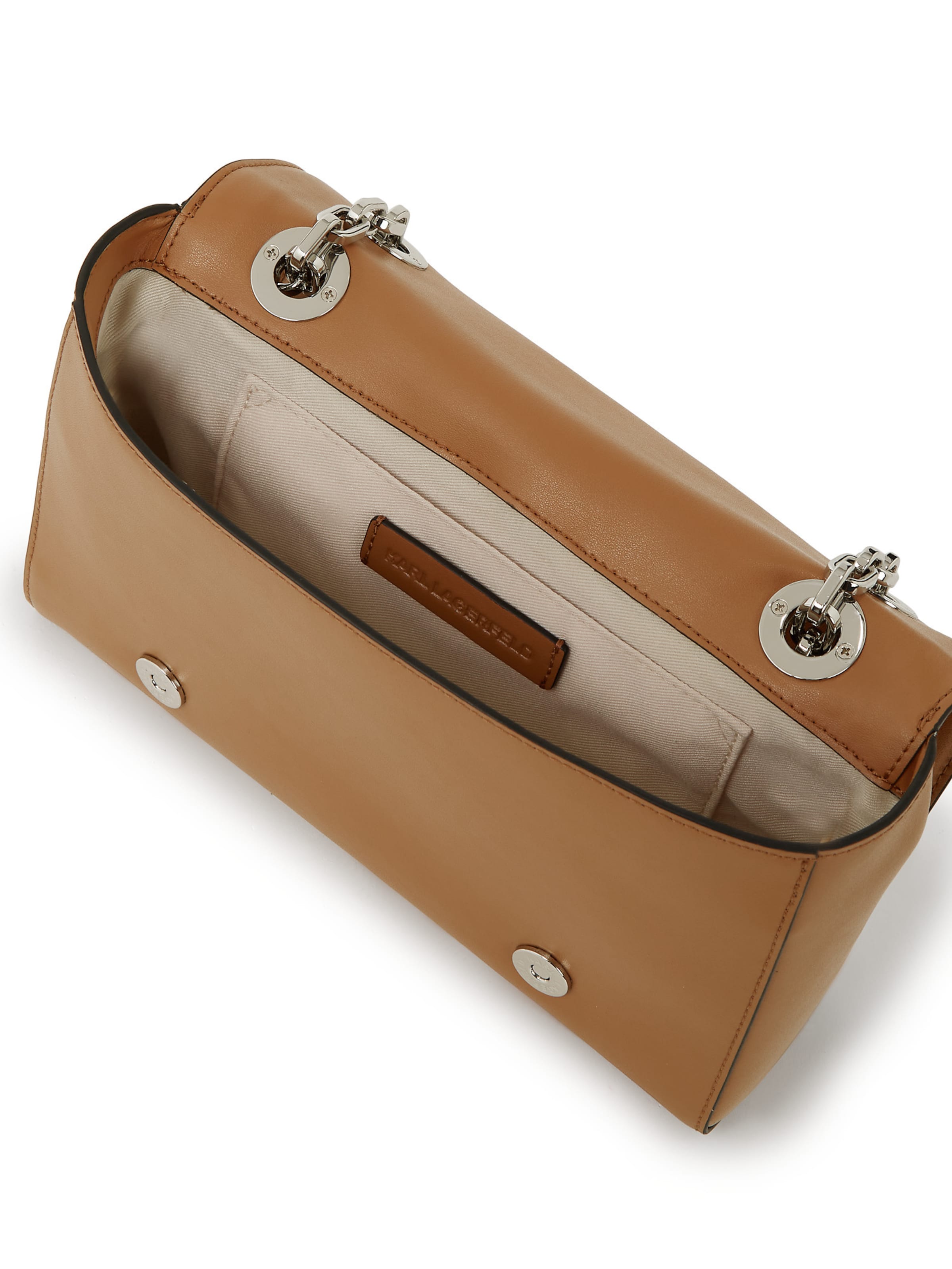 Karl Lagerfeld Crossbody bag 'Autograph' in Brown