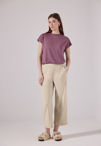 Street One Studio Wide Leg Culotte in Beige