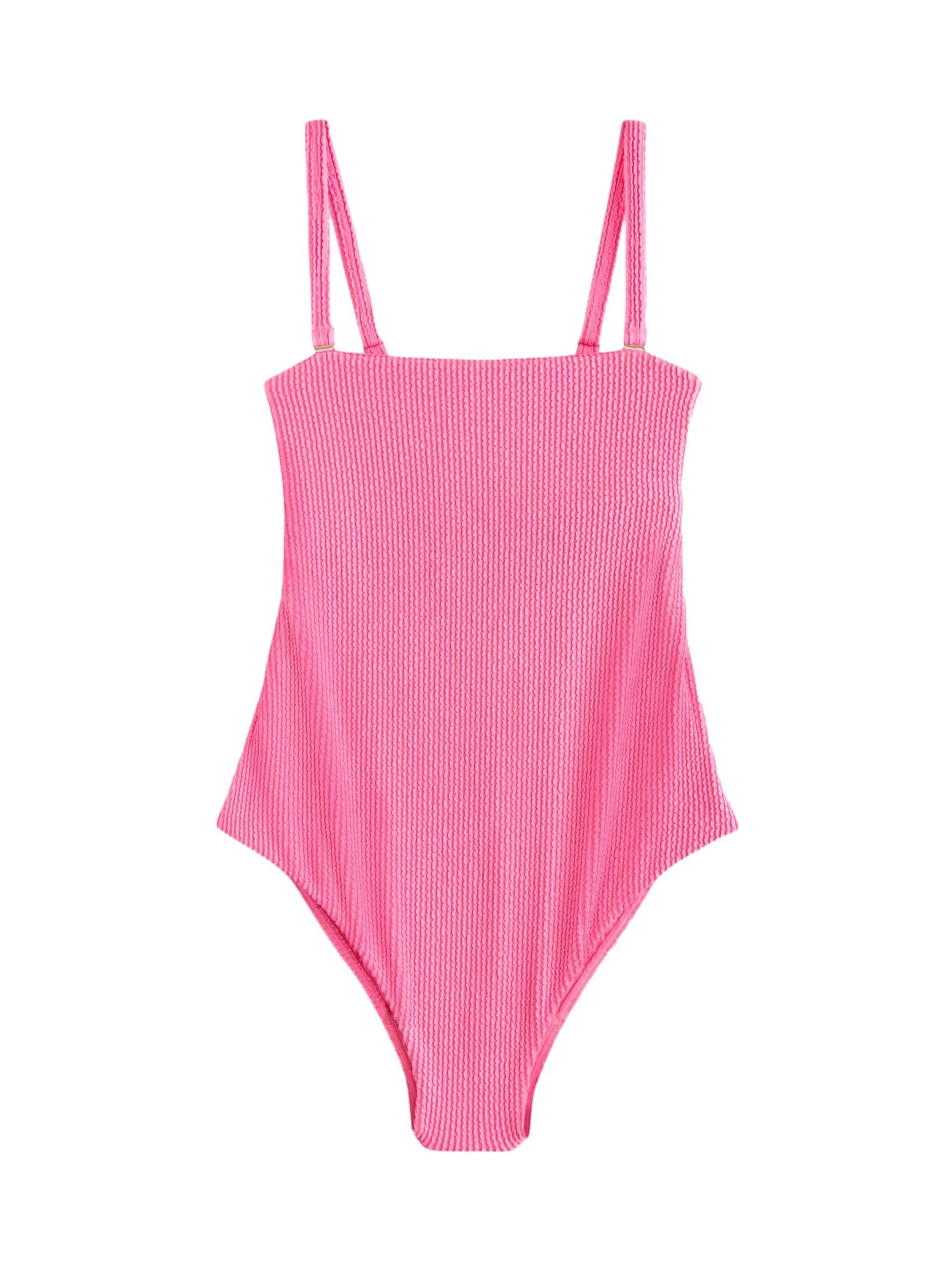 Bandeau Maillot de bain Next en rose : devant