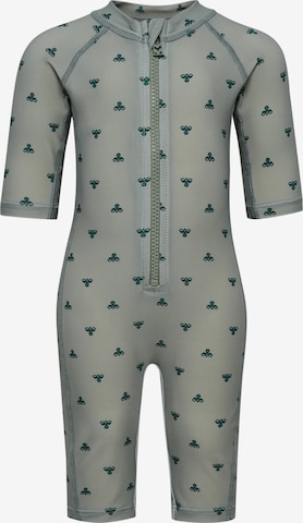 Maillot de bain de sport Hummel en vert : devant
