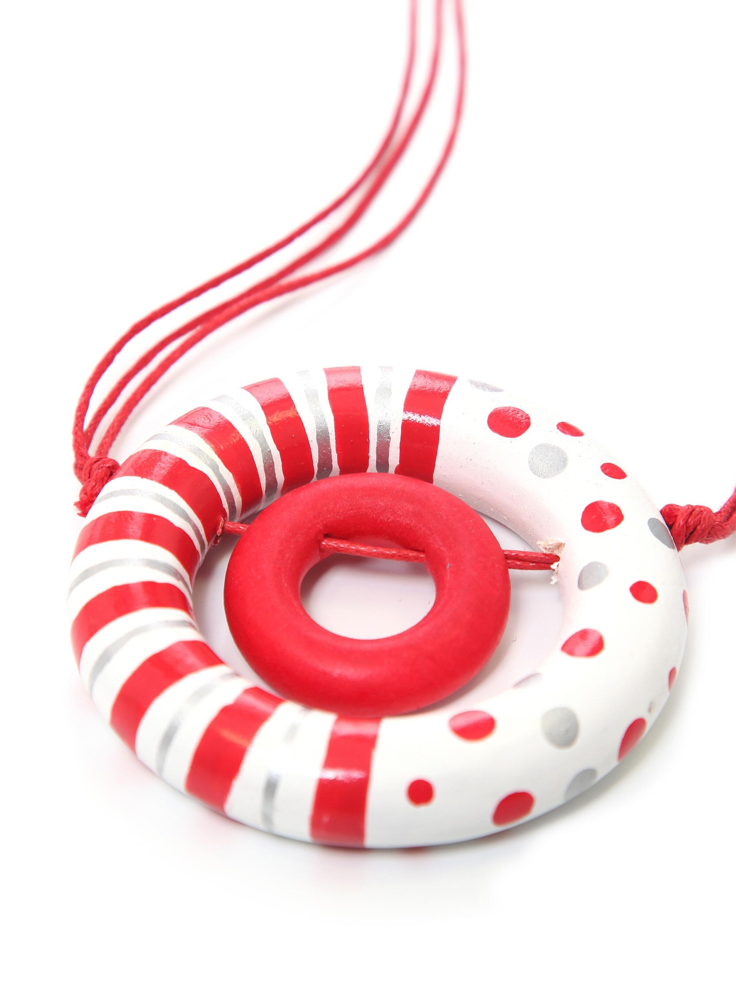 COLLEZIONE ALESSANDRO Necklace 'Bridget' in Red