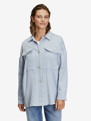 Betty & Co Between-Season Jacket in Blue: front