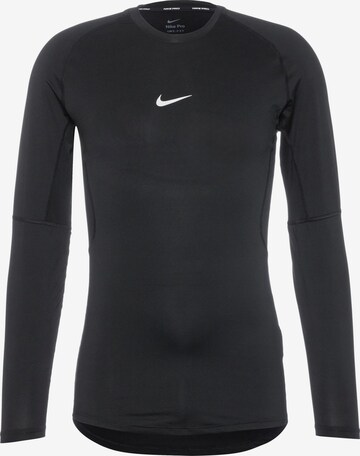 NIKE Funktionsshirt 'Pro' in Schwarz: predná strana