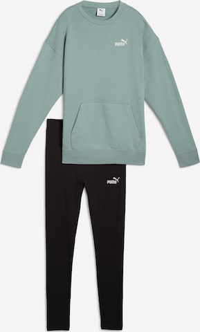 PUMA Jogginganzug in Grün: Vorderseite