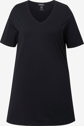 Ulla Popken Shirt in Schwarz: Vorderseite